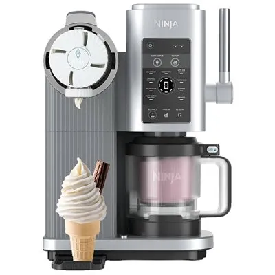 מכונת גלידה Ninja NC701 Creami Spoon and Spin נינג'ה